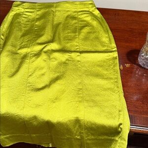bebe Green Pencil Skirt